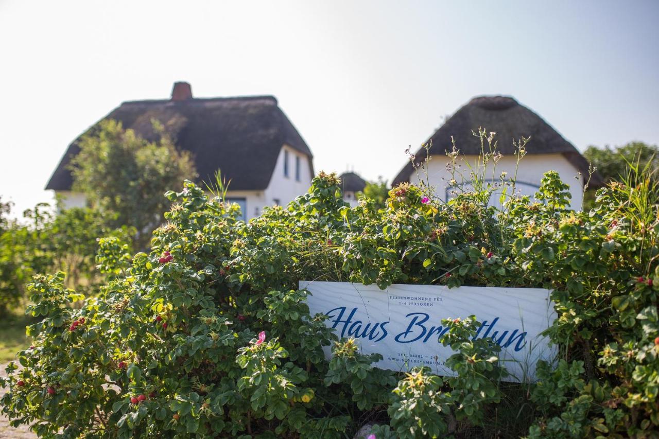 Haus Braeaetlun Ferienwohnung Braeaetlun 4 Norddorf auf Amrum Extérieur photo